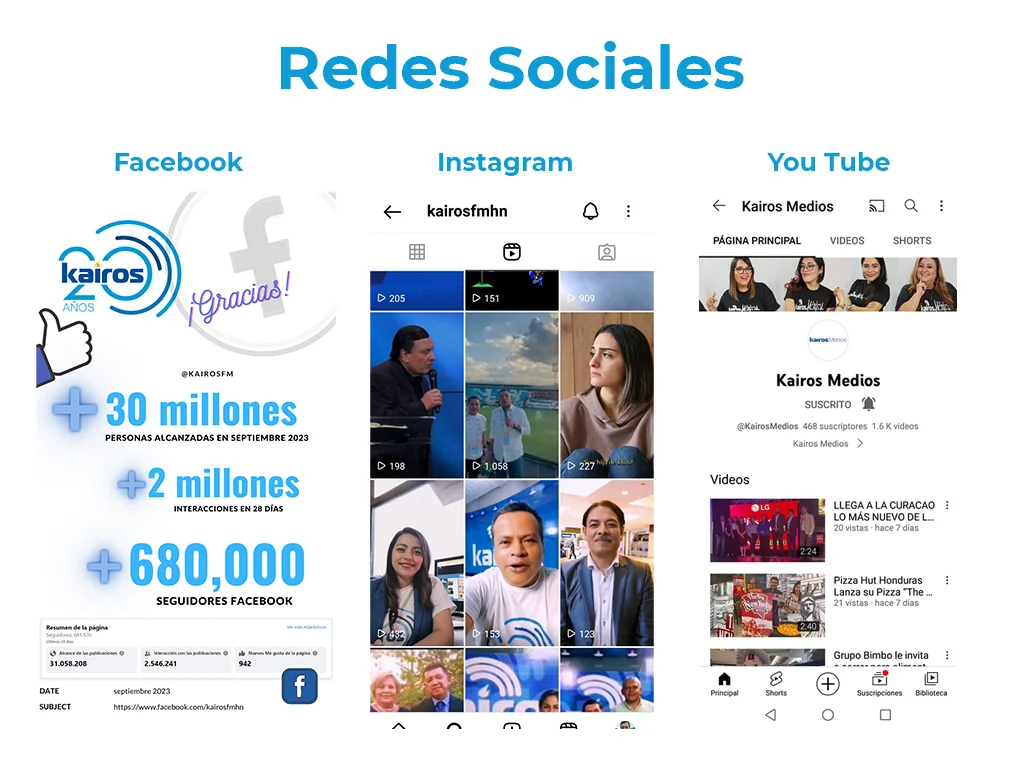 redes sociales