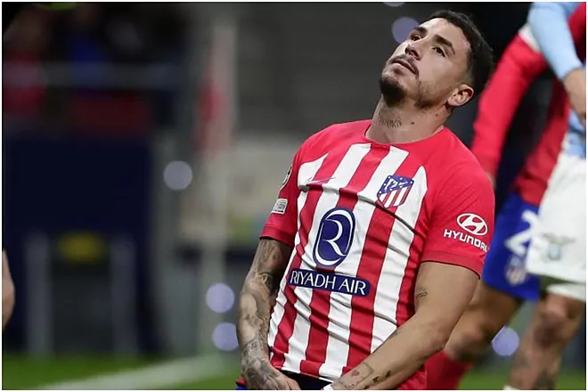 José María Giménez estará de baja en el Atlético