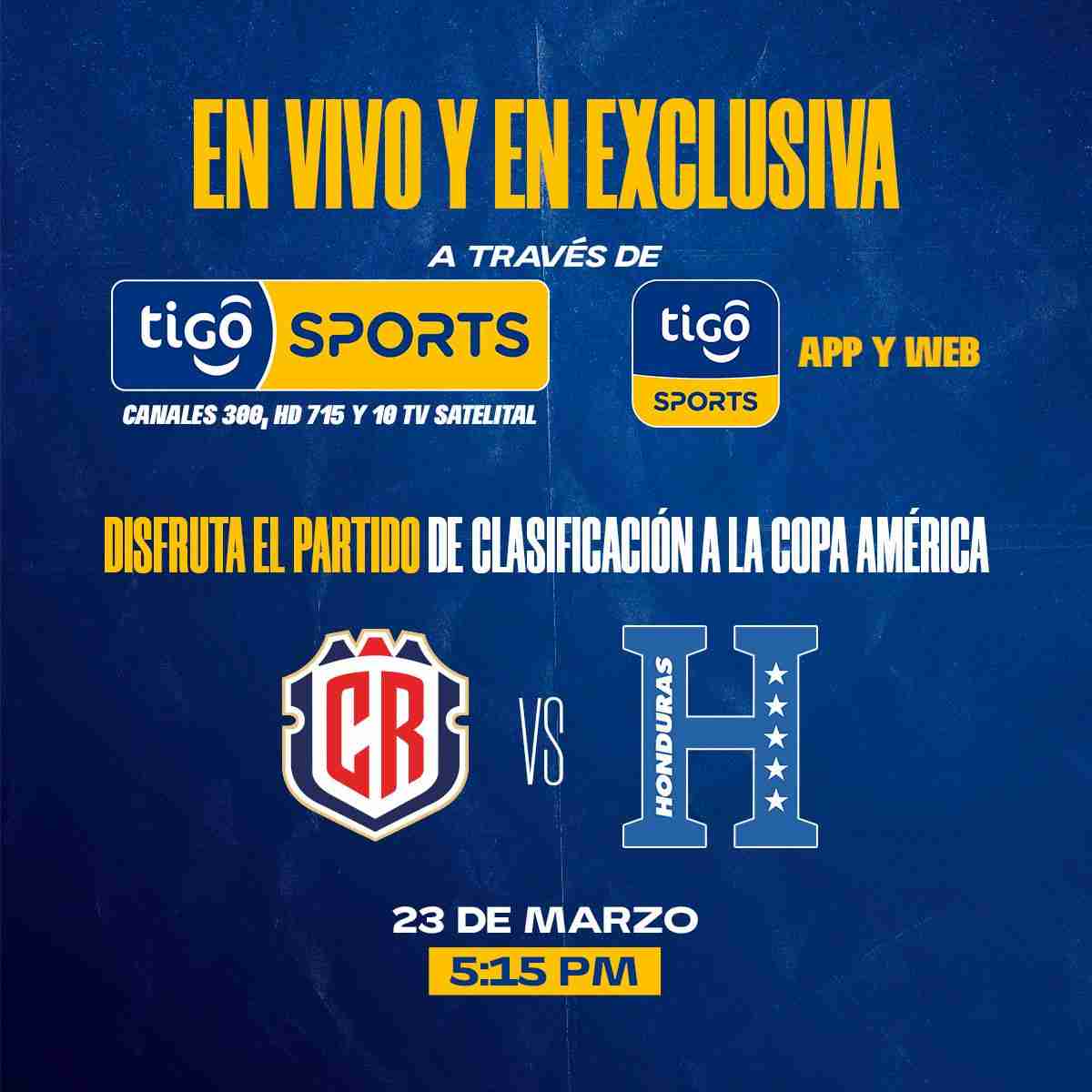 Tigo ha adquirido los derechos de transmisión pertenecientes a CONCACAF a través de la empresa Media Pro